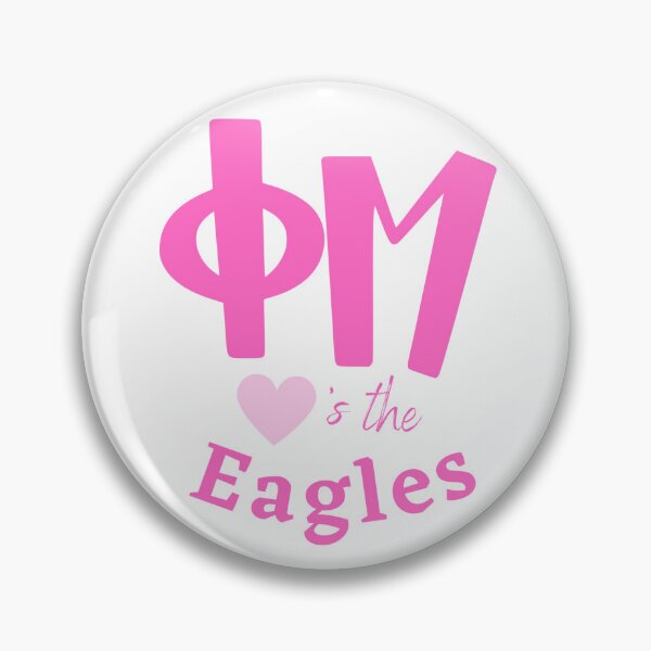 Item preview, phi mu loves the eagles designed and sold by skylarpatterson.