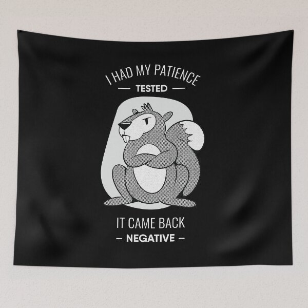 Item preview, I Had My Patience Tested Im Negative designed and sold by artado.