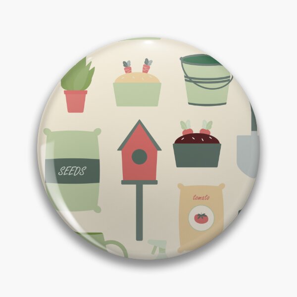 Item preview, Cool Gardening Theme Pattern  designed and sold by silviaol.