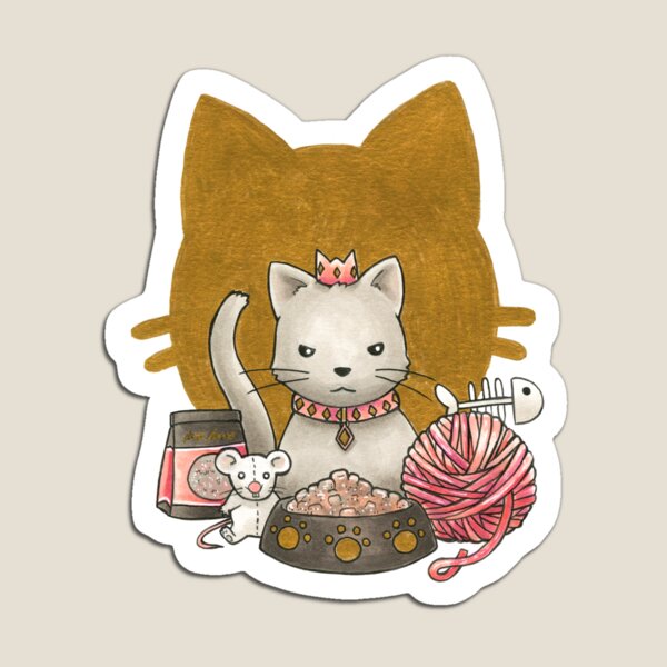 King Kitty Magnet
