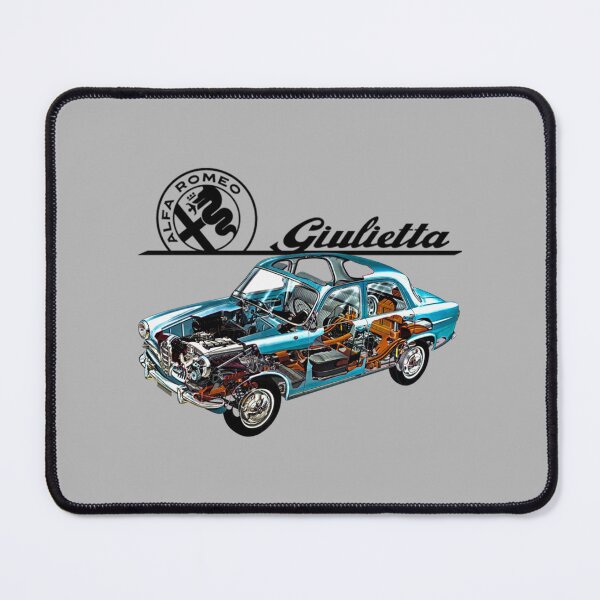 Item preview, Italian 4 door sedan Giulietta. Cutaway car art automotive power train designed and sold by SmuMakes.