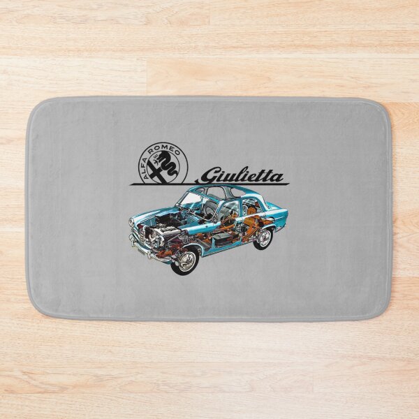 Item preview, Italian 4 door sedan Giulietta. Cutaway car art automotive power train      designed and sold by SmuMakes.