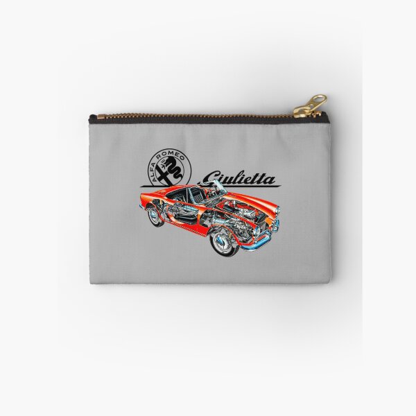 Item preview, Italian red sport 2 door car Giulietta Spider. Cutaway car art automotive blueprint      designed and sold by SmuMakes.