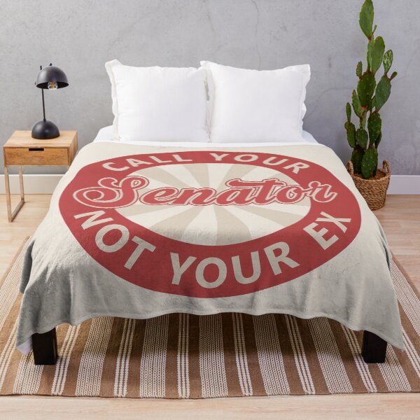 Item preview, Call Your Senator Not Your Ex designed and sold by voltzandvoices.