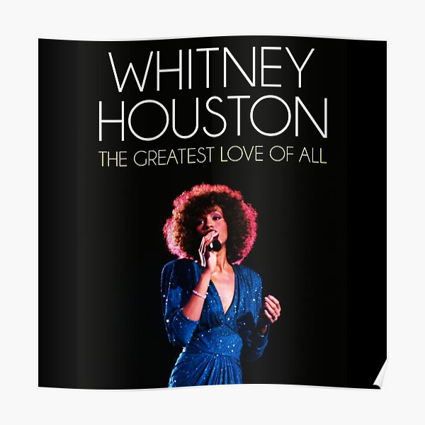 Whitney Houston New Orleans 16" x 12" Photo Repro Concert Poster 