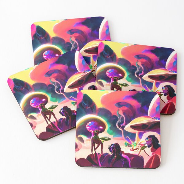 Item preview, Vivid Alien Planet designed and sold by Stoneralia.