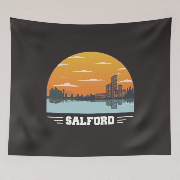 Item preview, Salford England Sunset Art designed and sold by MrEddie10.