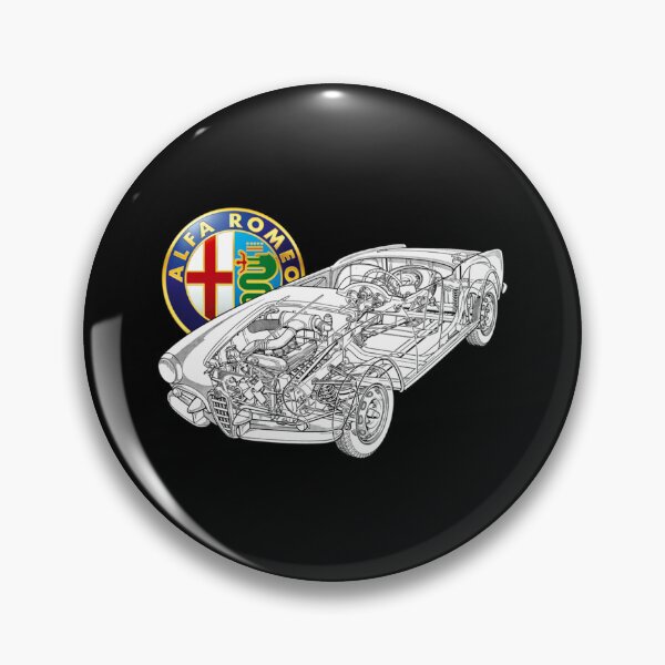 Item preview, Italian 2 door sportcar Giulietta Spider. Cutaway car art automotive blueprint    designed and sold by SmuMakes.