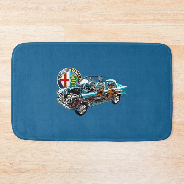 Item preview, Italian 4 door sedan Giulietta. Cutaway car art automotive power train   designed and sold by SmuMakes.