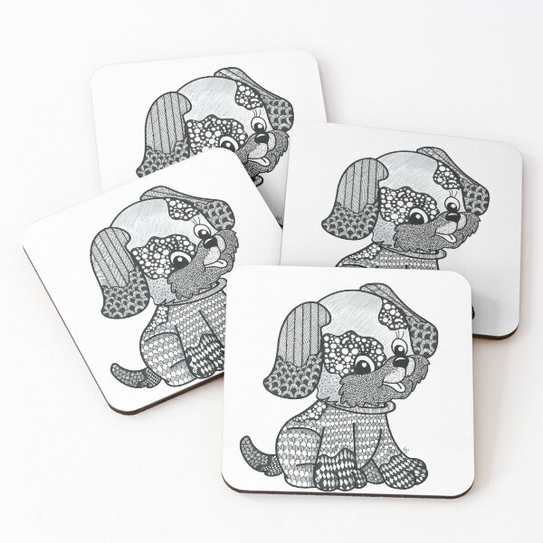 Item preview, Zentangle Puppy designed and sold by ruchyum.