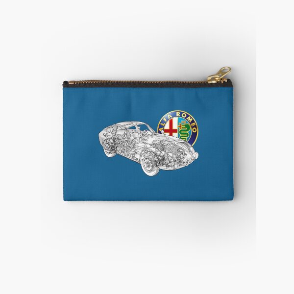 Item preview, Italian sport retro 2 door car Giulia TZ. Cutaway car art automotive power train      designed and sold by SmuMakes.