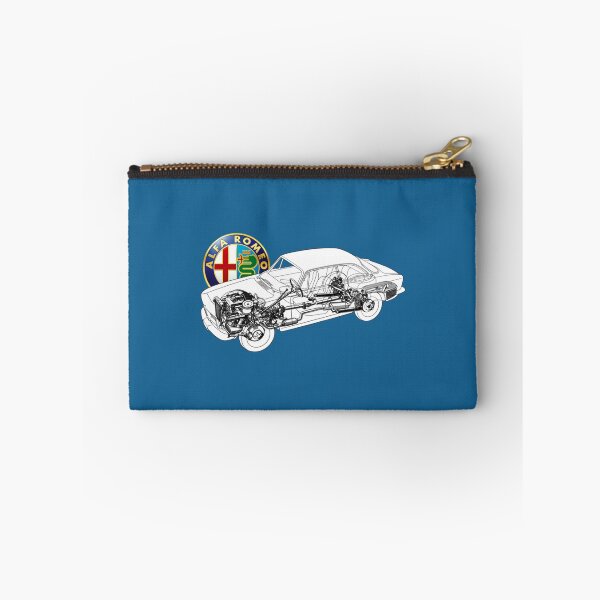 Item preview, Italian sport 2 door coupe Giulia Sprint GT. Cutaway car art automotive transmission   designed and sold by SmuMakes.