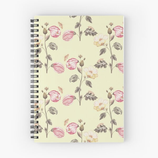 Item preview,  Vintage Pink Floral Wallpaper designed and sold by NoCoffeeNoLife.