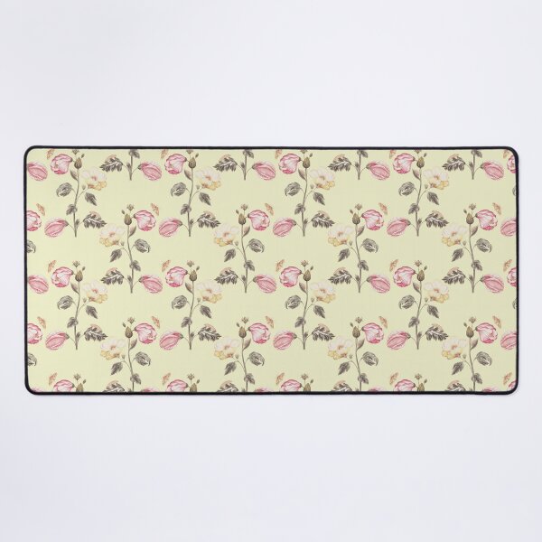 Item preview,  Vintage Pink Floral Wallpaper designed and sold by NoCoffeeNoLife.