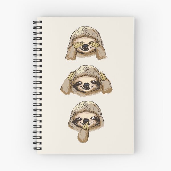 Item preview, No Evil Sloth  designed and sold by Huebucket.