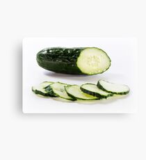 Cucumber Canvas Print