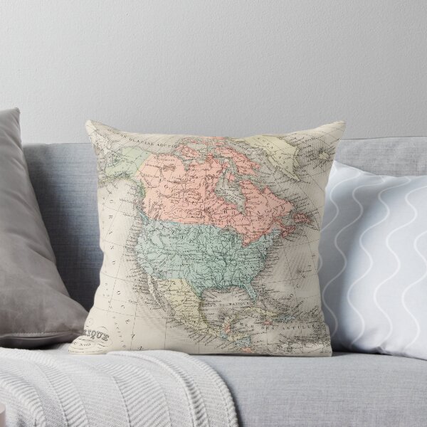 Item preview, Vintage North America Map designed and sold by SuziQPrayers427.