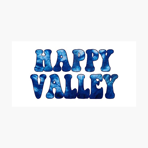 Happy Valley Tie Dye Photographic Print
