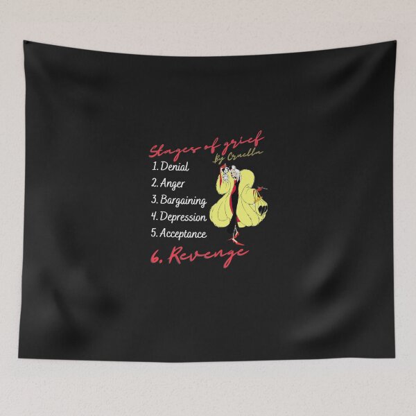 Item preview, Stages Of Grief by Cruella Classic designed and sold by caoilevydrishp.