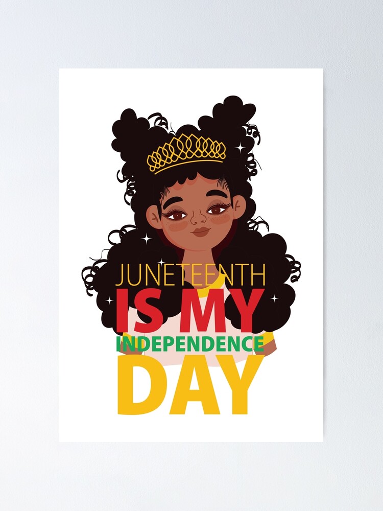 Black Queen Juneteenth Is My Independence Day US Flag T Shirt   KreamShirt