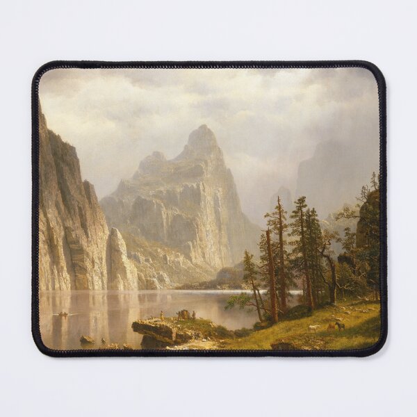 Item preview, Merced River, Yosemite Valley | Albert Bierstadt | 1866 California National Park Art designed and sold by CJET.