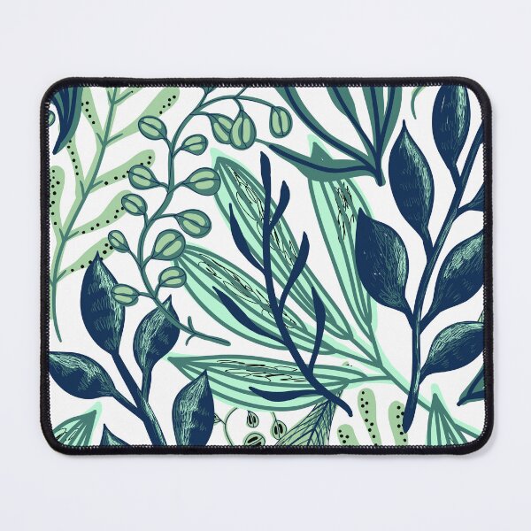Item preview, Abstract Green Jungle Leaf Grean Floral Leaves Pattern designed and sold by TeesForNerds.