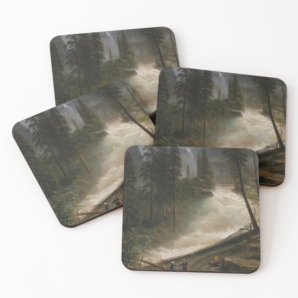 Item preview, Nevada Falls, Yosemite | Albert Bierstadt | 1872 California Nature National Park Art designed and sold by CJET.