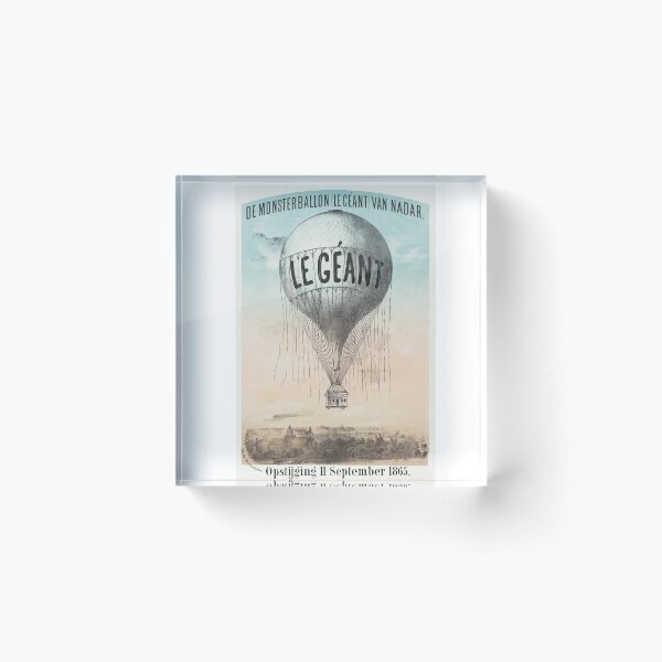 Item preview, Le Géant Hot Air Balloon designed and sold by SuziQPrayers427.