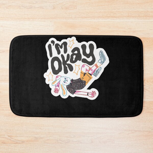 Item preview, I'm Okay Bunny Relatable designed and sold by GorrellAnita.