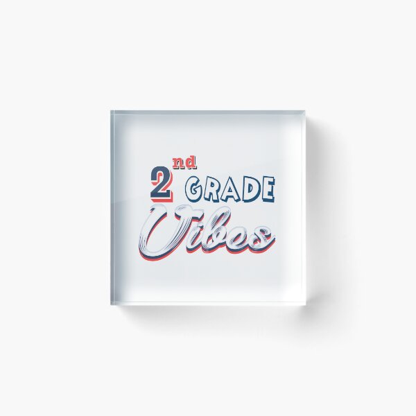 Item preview, Second grade vibes designed and sold by Nikmay Design.