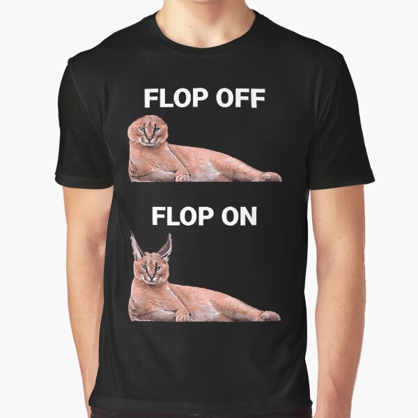 Big Floppa Meme Flop Off Flop On Cute Caracal Cat PopSockets Swappable  PopGrip