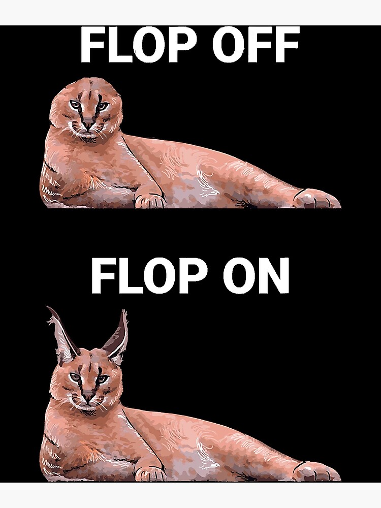 Big Floppa Meme Lindo Gato Caracal PopSockets PopGrip Intercambiable