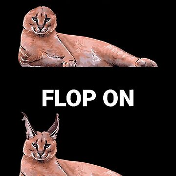 Big Floppa Meme Cute Caracal Cat Fleece Blanket