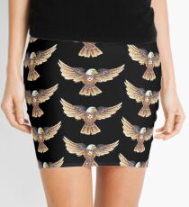 AMERICAN BALD EAGLE - Art By Kev G Mini Skirt