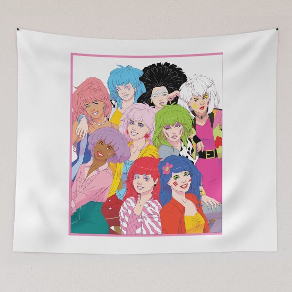 Item preview, Day Gift K Jem Girls And Pizzazz Retro designed and sold by BehrendsWhit.