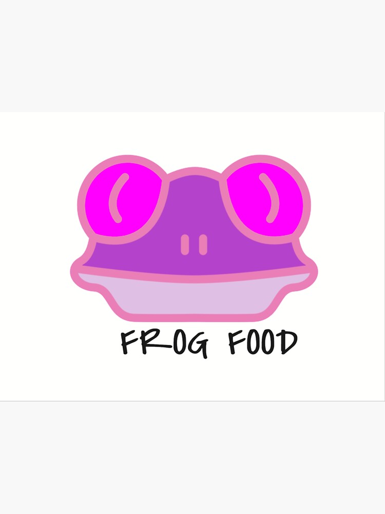 "Frog Food 10" Sticker for Sale by Njhitt Redbubble