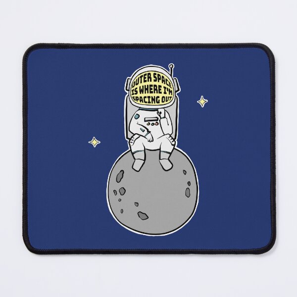 Item preview, Astronaut Spacing Out (Grey) |  designed and sold by PixelsandPulp.