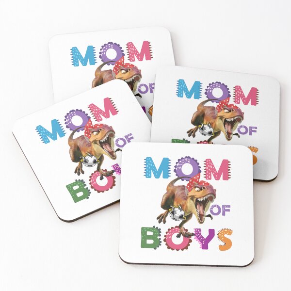 Item preview, Soccer Dinosaur Mom of Boys Gift for Mom - Boy Mom - Soccer Mom - Dinosaur Mama designed and sold by Pawfect-Purr.
