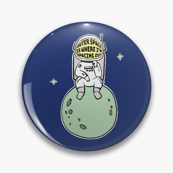 Item preview, Astronaut Spacing Out (Green) |  designed and sold by PixelsandPulp.