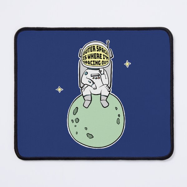 Item preview, Astronaut Spacing Out (Green) |  designed and sold by PixelsandPulp.