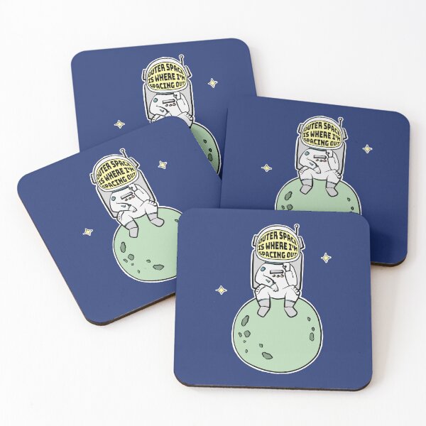 Item preview, Astronaut Spacing Out (Green) |  designed and sold by PixelsandPulp.