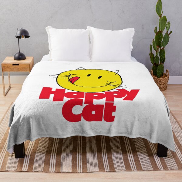 Item preview,  Happy Cat Food 1980's Vintage Cat Lovers T-Shirt designed and sold by Enya44Oi.