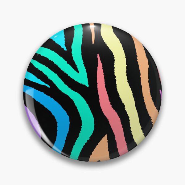 Item preview, Colorful abstract zebra designed and sold by Timegraf.