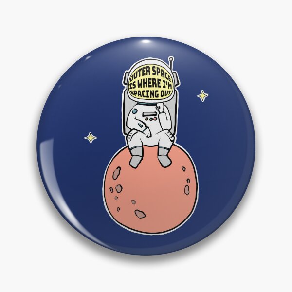 Item preview, Astronaut Spacing Out (Red) |  designed and sold by PixelsandPulp.