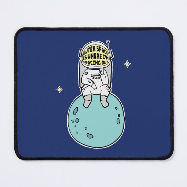 Item preview, Astronaut Spacing Out (Teal) |  designed and sold by PixelsandPulp.