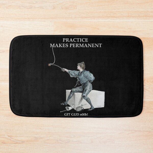 Item preview, Practice Makes Permanent designed and sold by GorrellAnita.