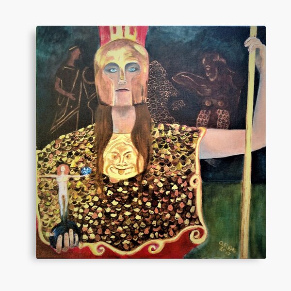 Pallas Althea Canvas Print