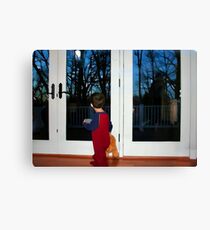 Waiting for Santa Canvas Print