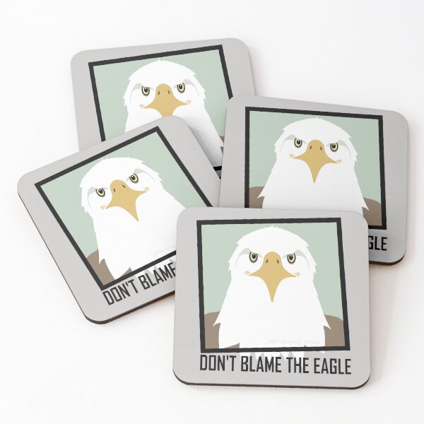 Item preview, DON'T BLAME THE EAGLE designed and sold by Jean Gregory Evans.