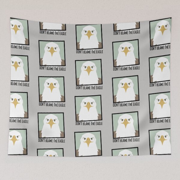 Item preview, DON'T BLAME THE EAGLE designed and sold by Jean Gregory Evans.